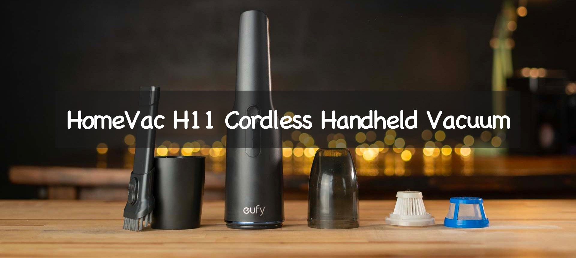 HomeVac H11 Cordless Handheld Vacuum