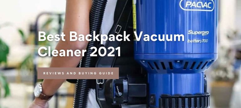 Best Backpack Vacuum Cleaner 2021