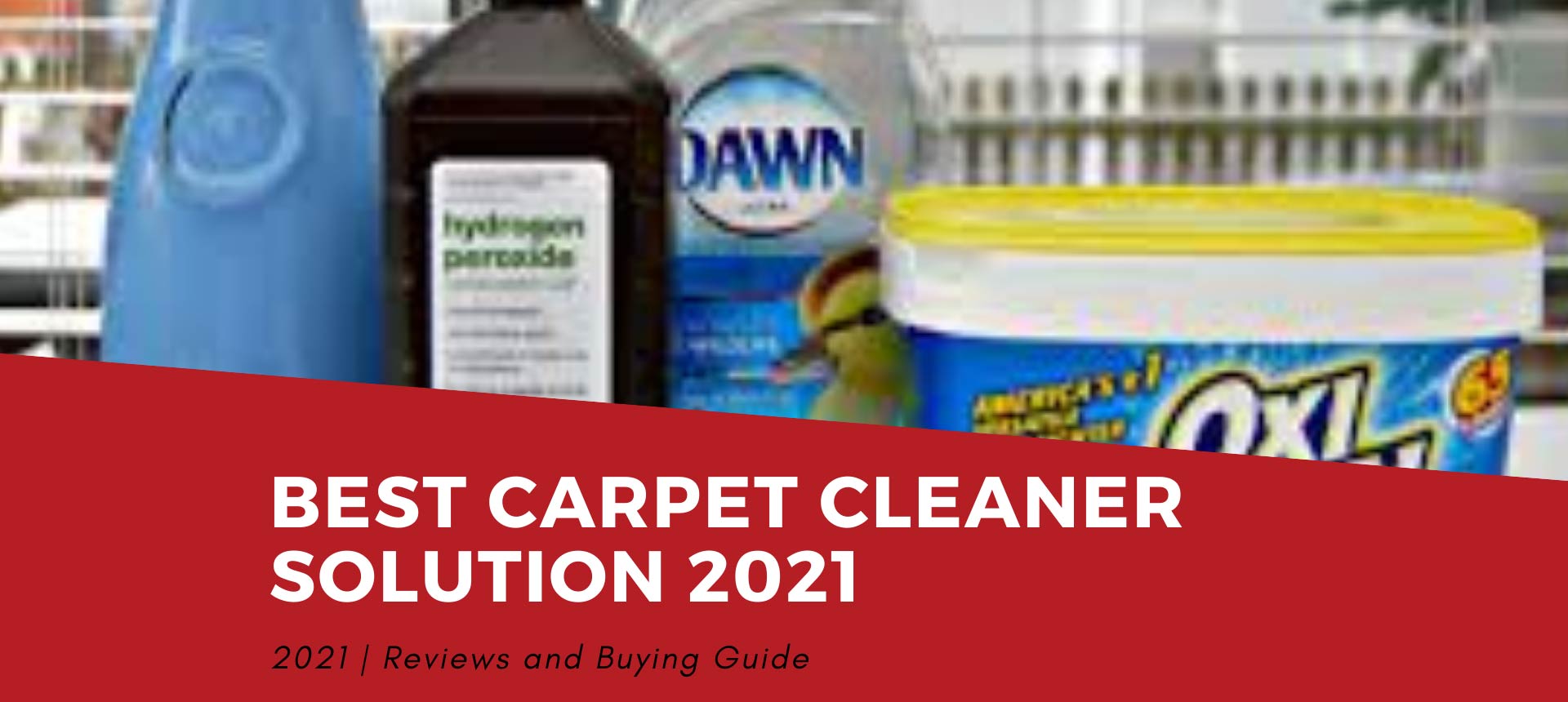 Best Carpet Cleaner Solution 2021 Reviews