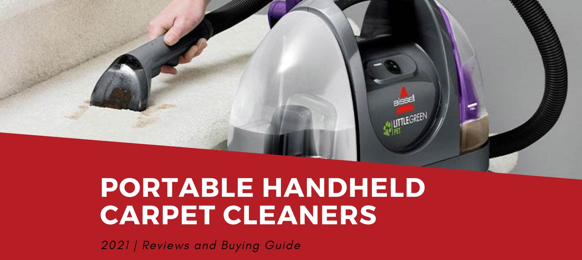 Best Portable Handheld Carpet Cleaners Reviews 2021
